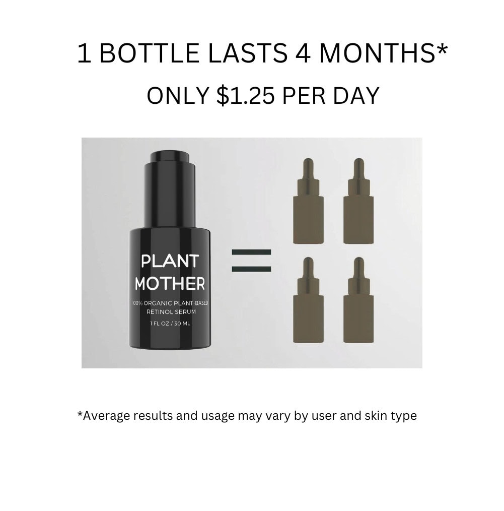 retinol serum bottle