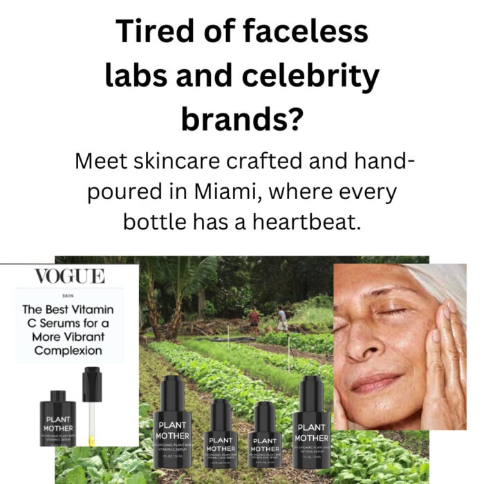 plant mother skincare line