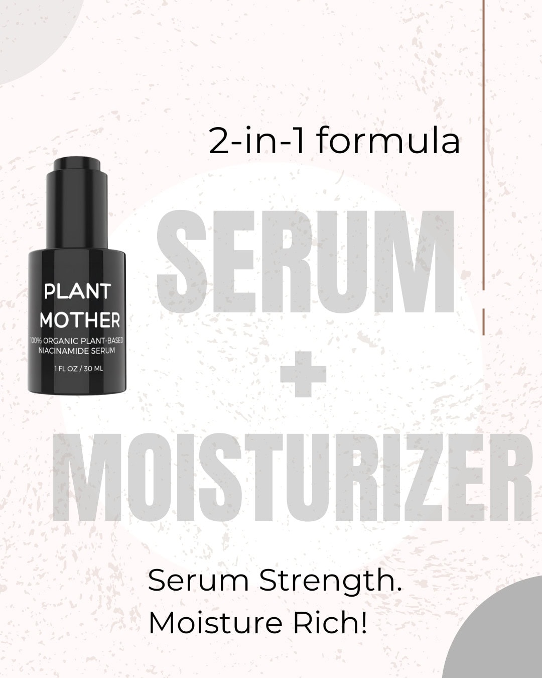 serum & moisturizer