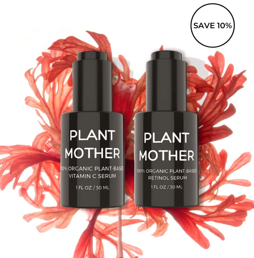 vitamin c + retinol serum set